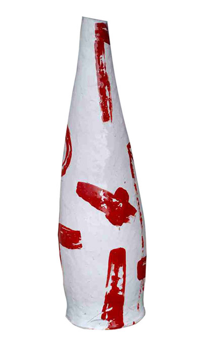 (Italiano) Vaso ceramica smalto cm 57